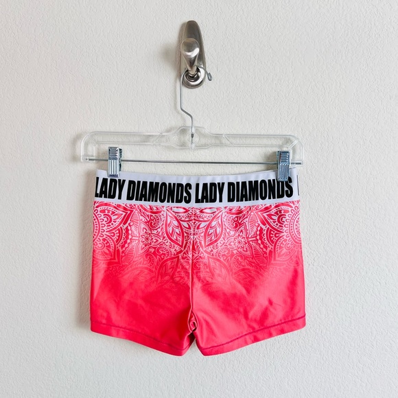 Cheer Athletics Orange Practice Wear Shorts - Picture 2 of 8